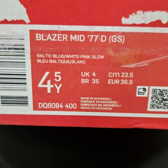 🎉SOLD🎉 Nike Blazer size 6.5 womens - Picture 2 of 4